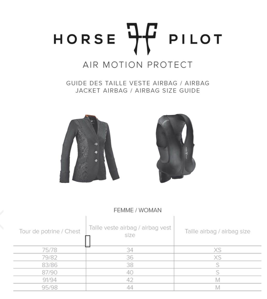 Horse Pilot Air Bag Vest + Outer Gillet