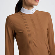 Cavalleria Toscana Long Sleeve Competition Shirt Heat Sealed Bib